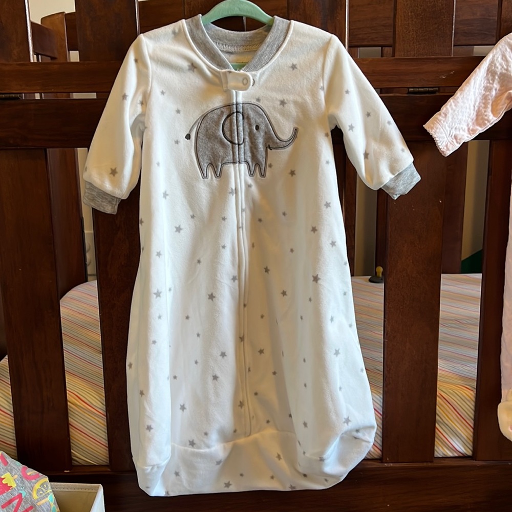 Carter's fleece sleep sack NWOT 3-6